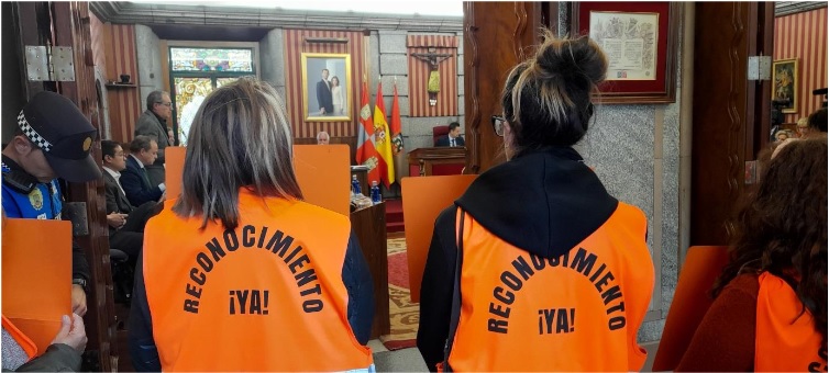 Local Burgos Las Trabajadoras Sociales Del Ayuntamiento Denuncian Un